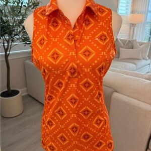 J.Lindeberg Dena Print Sleeveless Top